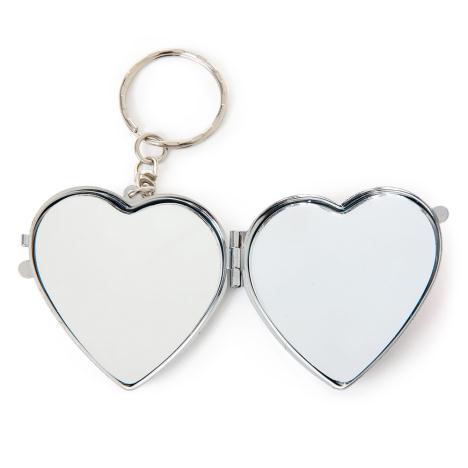 Me to You Bear Heart Shaped Mirror Keyring Extra Image 1